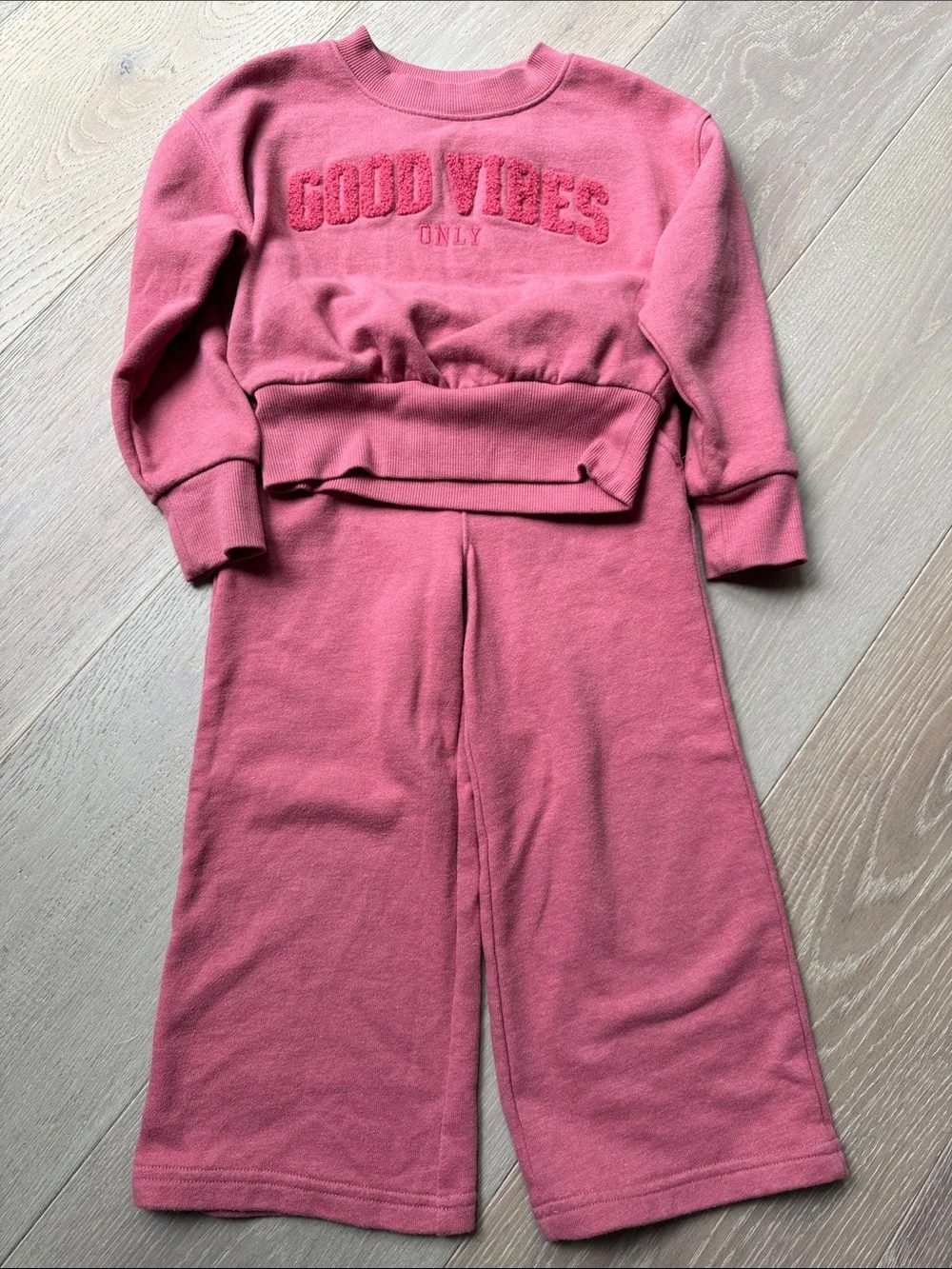 OshKosh B'gosh Pink 'Good Vibes' Two-Piece Set